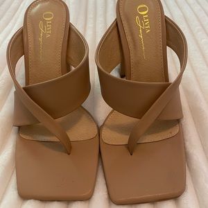Nude heels